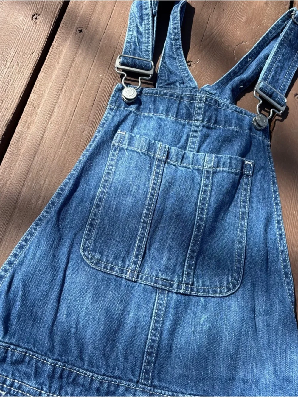 GAP Relaxed Denim Overalls | Size XS - Picture 7 of 11